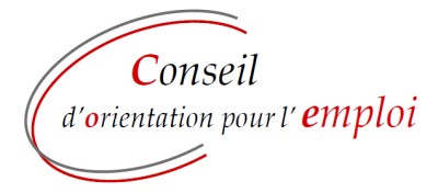 Logo du COE : Conseil d'Orientation pour l'Emploi